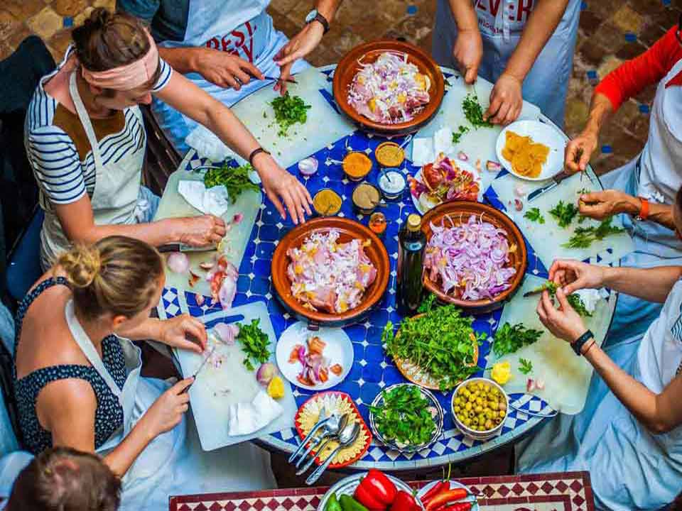 Fes cooking class with a local chef